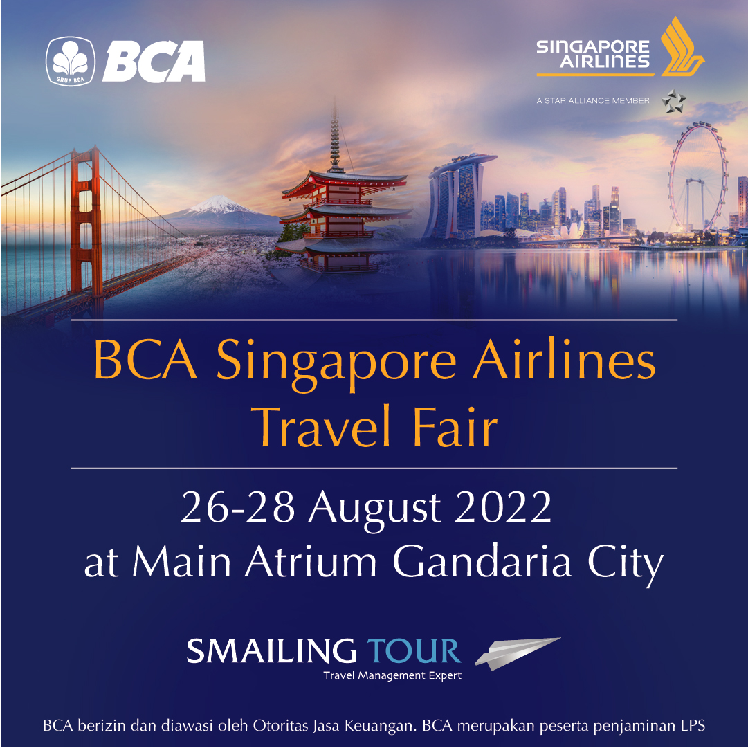 Smailingtour.co.id Prebook SQTF BCA Singapore Airlines Travel Fair
