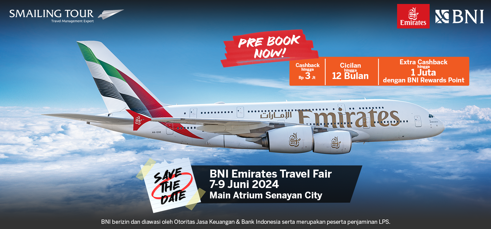 BNI Emirates Travel Fair 2024