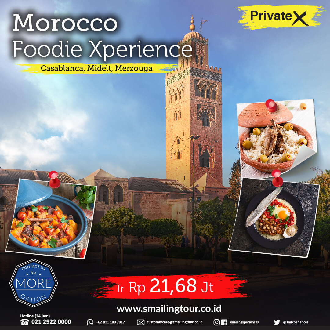 9D Morocco Foodie Xperience