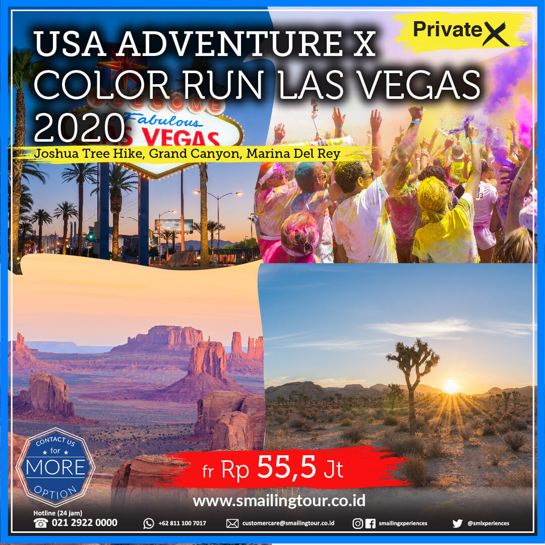 8D USA Adventure X - Color Run Las Vegas 2020