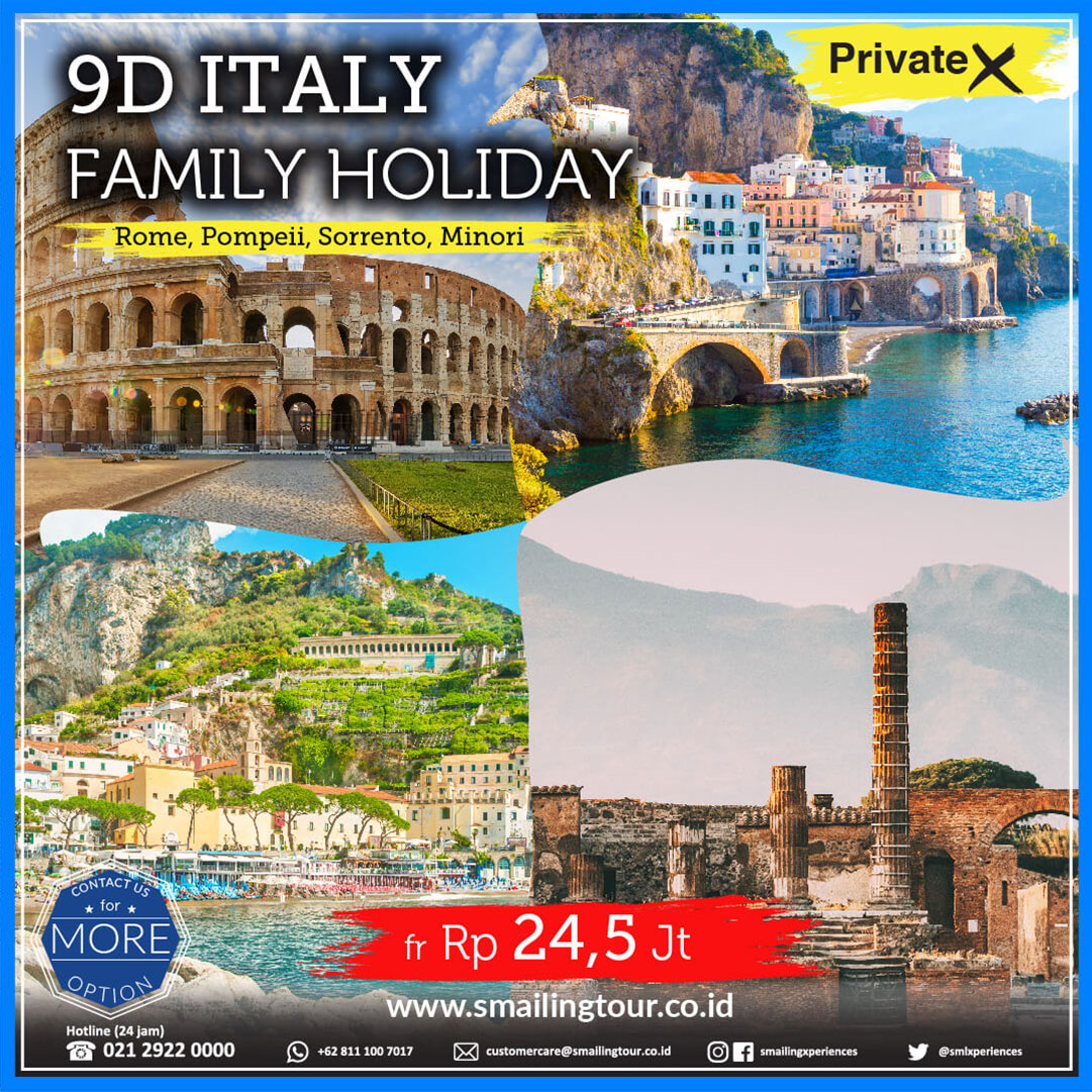 9D Italy Family Holiday
