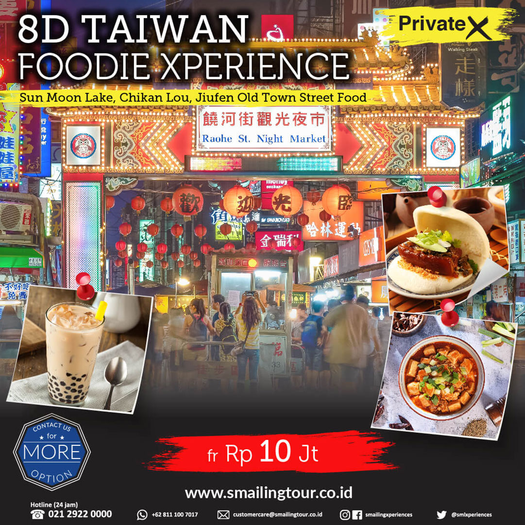 8D Taiwan Foodie Xperience